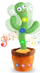 Cacto Dançante Falante e Repetidor Com Voz Interativa Original