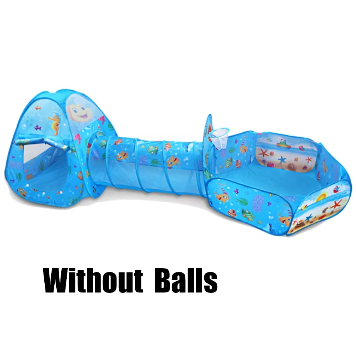Piscina de Bolinha Infantil 3 em 1 - Play Tent Imbaby