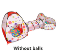 Piscina de Bolinha Infantil 3 em 1 - Play Tent Imbaby