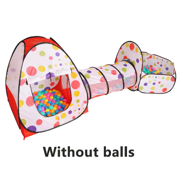 Piscina de Bolinha Infantil 3 em 1 - Play Tent Imbaby