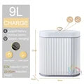 Lixeira Para Banheiro com Sensor Inteligente