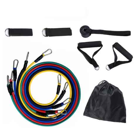 Conjunto de faixas elásticas de resistência