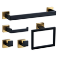 Stainless Steel Bathroom Accessory 5 Pieces