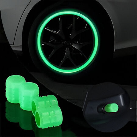 Kit 4 Válvula Neon para Carro