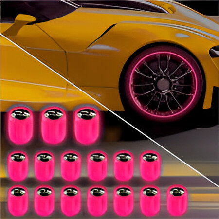 Kit 4 Válvula Neon para Carro