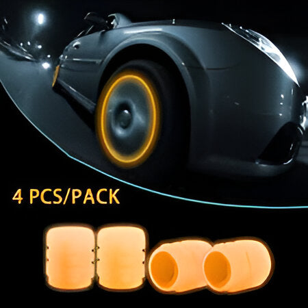 Kit 4 Válvula Neon para Carro
