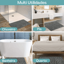 Tapete macio para banheiro Absorvente, Impermeável e Antiderrapante - My Store