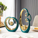 Decoração Luxo Abstrato em Cerâmica - My Store