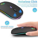 Mouse Wireless Bluetooth RGB Recarregável iMice - My Store