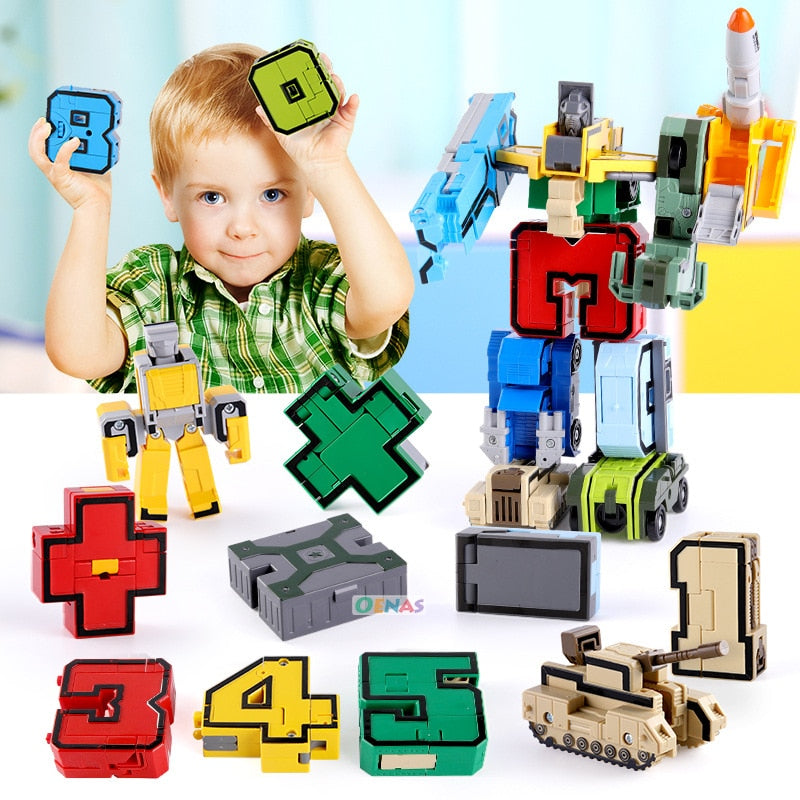 Super Transformers - Números, veículos e o Super Robô - Minha loja