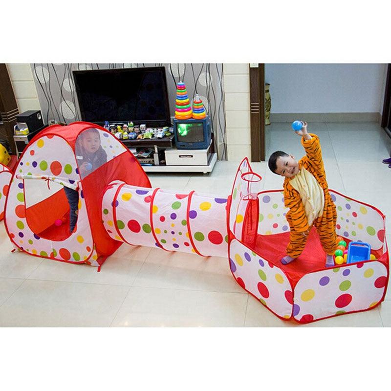 Piscina de Bolinha Infantil 3 em 1 - Play Tent Imbaby - My Store