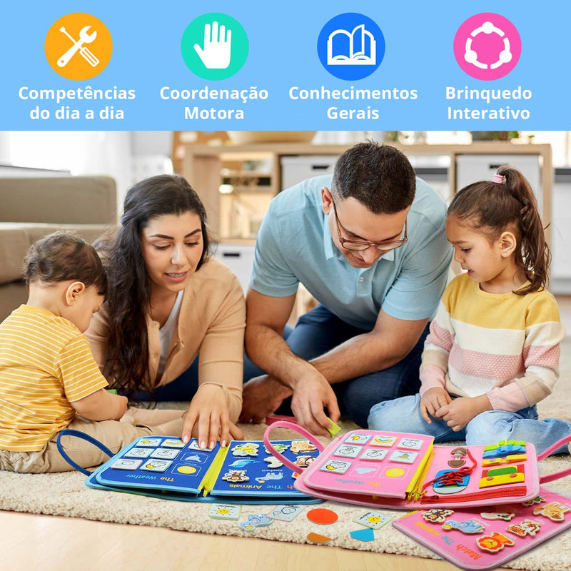 Aprender Brincando - Livro de Atividades Montessori - Minha loja