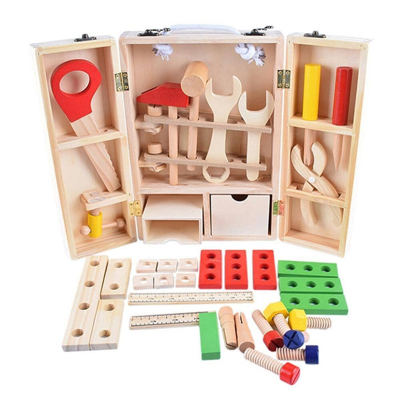 Bancada infantil de ferramentas Montessori - Minha loja