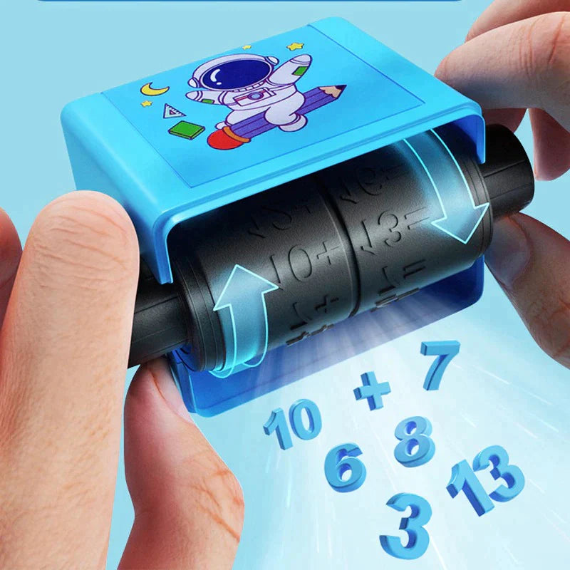 Rolling Math Stamp - Resolva Centenas de Cálculos