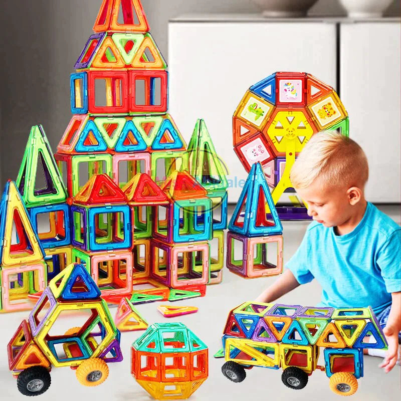 Magnetic Tiles - Explore a Magia da Construção
