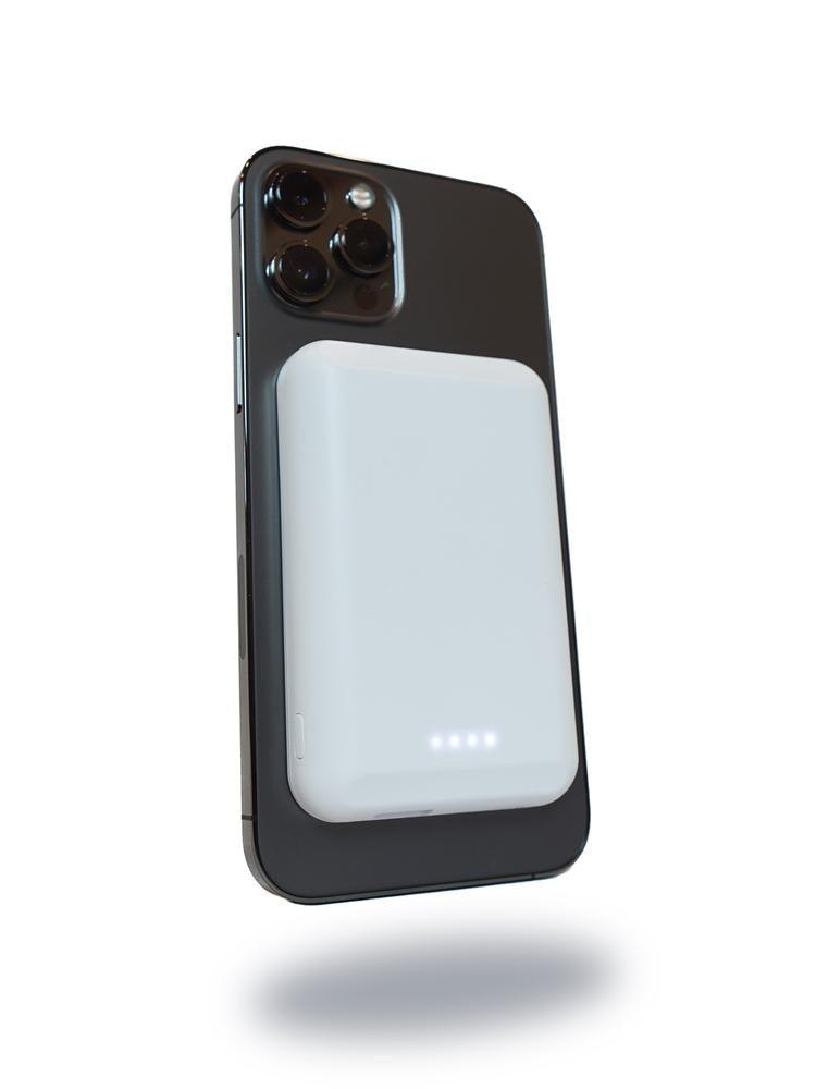 MagBank Carregador Portátil Magnético Sem Fio 5000Mah - My Store