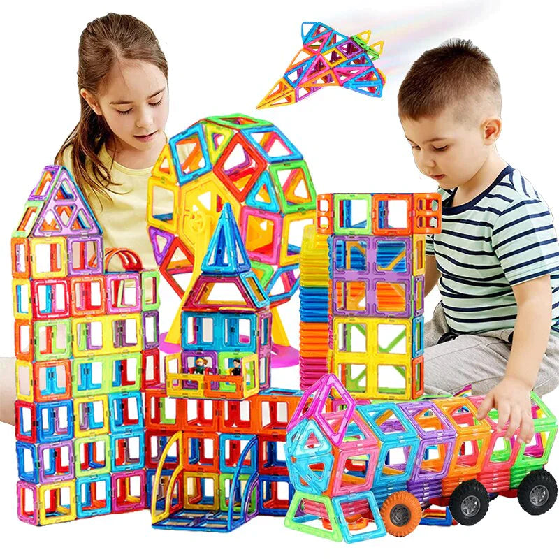 Magnetic Tiles - Explore a Magia da Construção