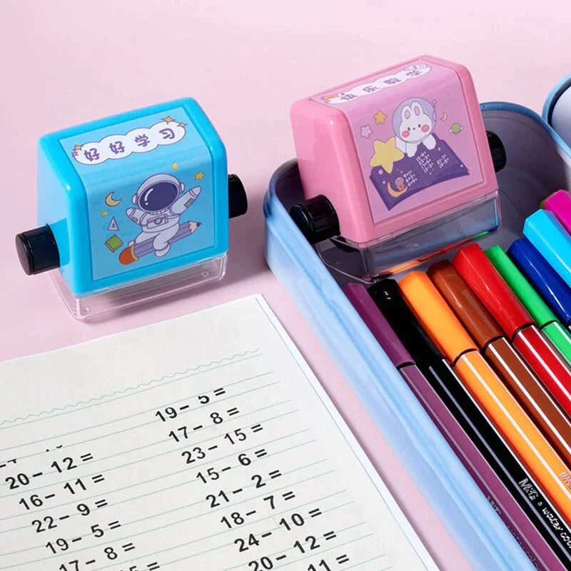 Rolling Math Stamp - Resolva Centenas de Cálculos