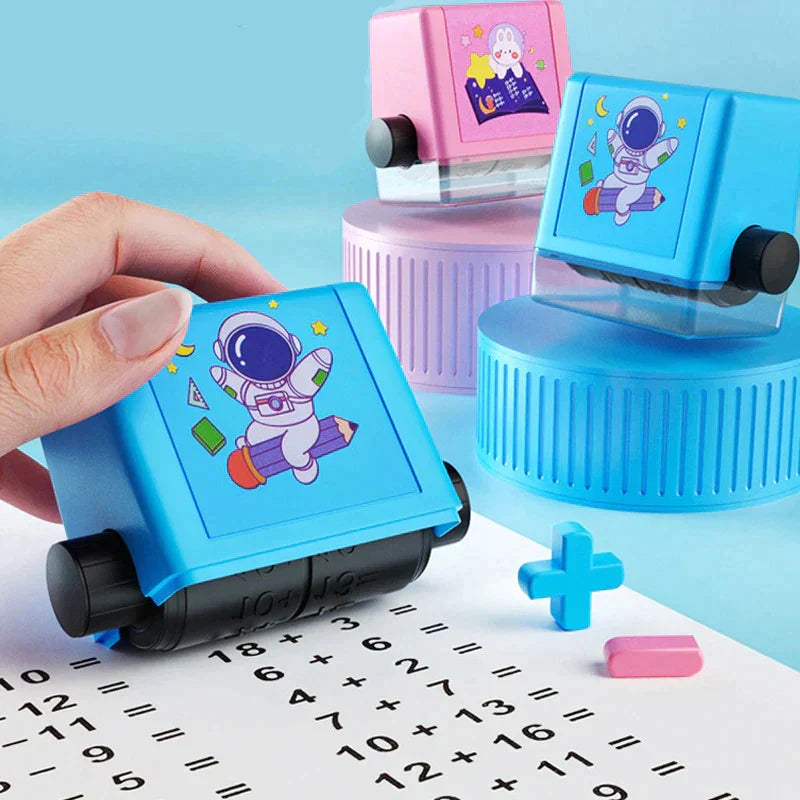 Rolling Math Stamp - Resolva Centenas de Cálculos