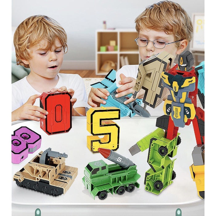Super Transformers - Números, veículos e o Super Robô - Minha loja