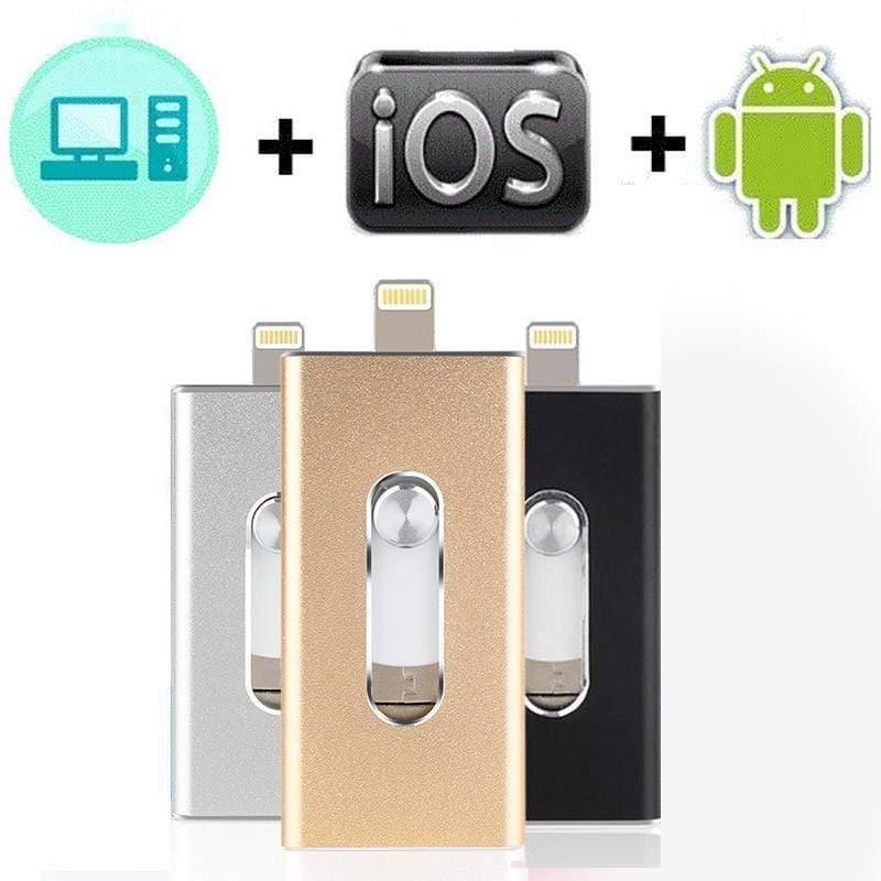 Pen Drive Para Celular 4 em 1 - iOS e Android - My Store